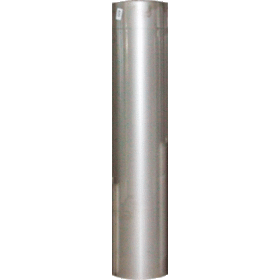 Труба одностінна 1,0м 150мм 0,6мм AISI 304 з нержавіючої сталі