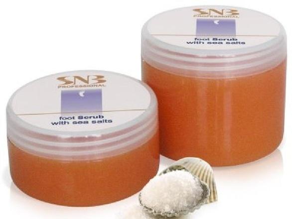 Магазин 5000 дрібниць, товари для салонів краси - SNB Professional (PSN110) Скраб для ніг з морською сіллю, 300мл