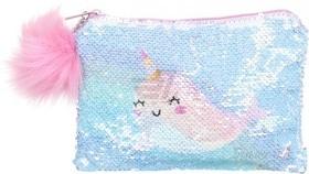 Пенал для девочек Пайетки