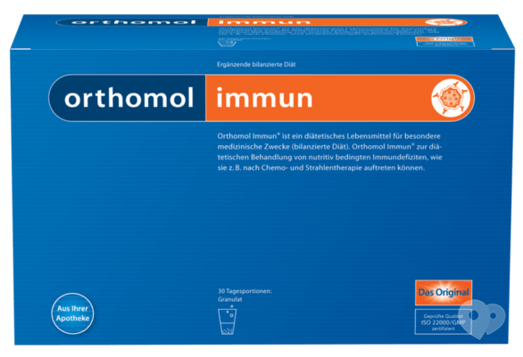 Лікар Здоров'я, центр семейной медицины - Витамины Orthomol Immun