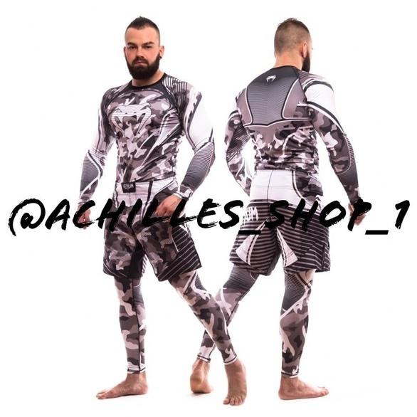 MMA Achilles, бойцовский клуб, боевое самбо, панкратион - Компрессионный комплек CAMO HERO