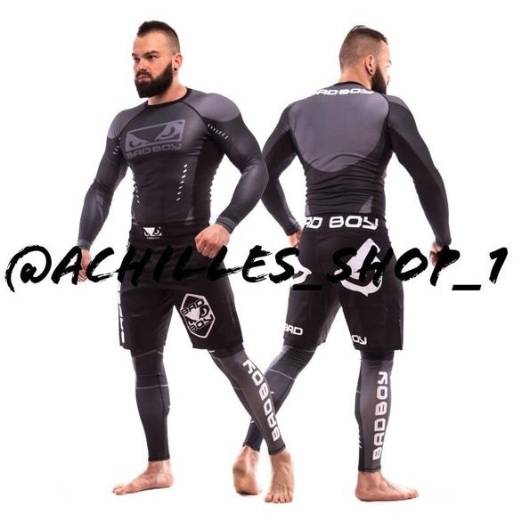 MMA Achilles, бойцовский клуб, боевое самбо, панкратион - Компрессионный комплект BAD BOY