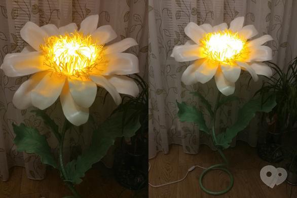 Фото-1 OROVI, Оформление и организация праздников - Ромашка-светильник цветы из изолона