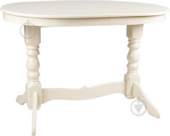 Мебли Нова, Продажа меблей - Стол обеденный Говерла-2 раскладной слоновая кость