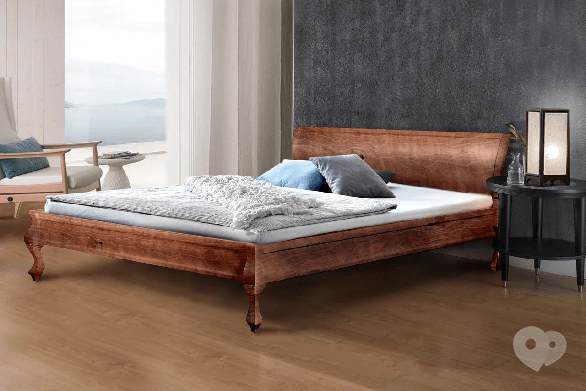 Мебли Нова, Продажа меблей - Кровать Николь сосна / белое 1600 * 2000