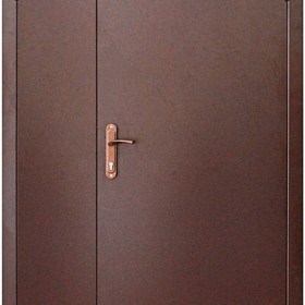 Двери Технические 2 листа металла медь 1200