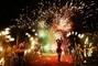 Сварожичі, вогняне шоу, піротехнічне шоу, велетні на ходулях - Вогненно-піротехнічне шоу 'Венеціанський карнавал' (4 актори)