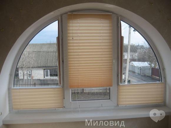 Фото 1 - Миловид, ролові штори, жалюзі, вікна, двері, ролети - Виготовлення плісе