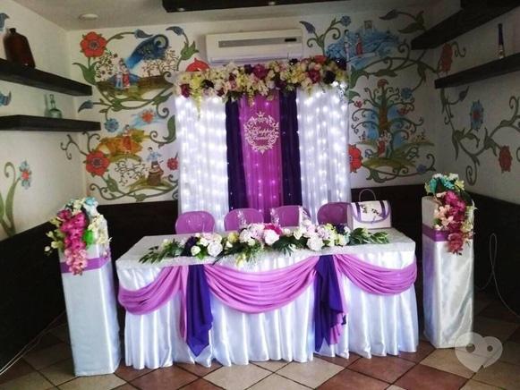 Фото 1 - OROVI, Оформление и организация праздников - Оформление свадьбы в сиреневом цвете, оформление сиреневой свадьба