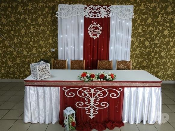 Фото 1 - OROVI, Оформлення та організація свят - Оформлення весілля в кольорі марсала, оформлення марсалового весілля
