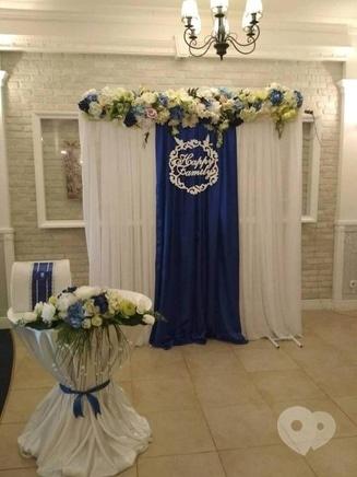 Фото 3 - OROVI, Оформление и организация праздников - Оформление свадьбы в синем цвете, оформление синей свадьбы
