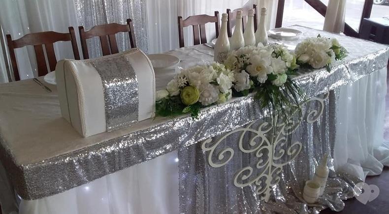 Фото 2 - OROVI, Оформление и организация праздников - Оформление серебряной свадьбы, оформление свадьбы в серебряном расцветке