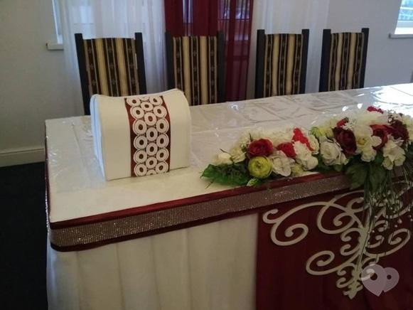Фото 2 - OROVI, Оформление и организация праздников - Оформление свадьбы в цвете марсала, оформление марсаловой свадьбы