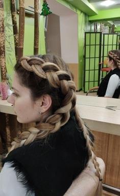 Сергиенко Татьяна Валерьевна, косметолог - Плетение косы
