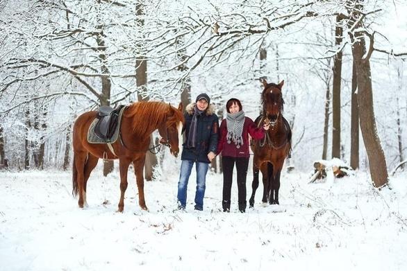 Акция - Специальная цена на фотосессию с лошадьми для влюбленных от "Pegas"