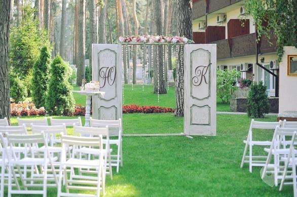 Акция - "Свадебный сад" в гостинице "Украина"